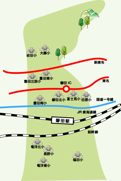 【磐田市の物件MAP】